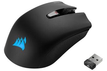 HARPOON RGB Wireless Black - Souris gaming sans fil - 10 000 dpi Très bon état - Corsair reconditionné disponible sur Darty