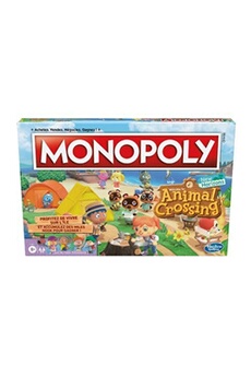 Jeu classique Monopoly édition Animal Crossing New Horizons Très bon état - Hasbro Gaming reconditionné disponible sur Darty