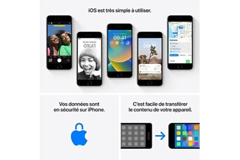 Acheter iPhone SE 3ème génération 2022 128Go Lumière stellaire 5G Très bon état - 255,00 € iPhone SE 3ème génération 2022 128Go Lumière stellaire 5G Très bon état - Apple reconditionné disponible sur Darty