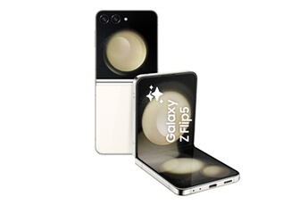 Galaxy Z Flip5 256Go Creme 5G Bon état - Samsung reconditionné disponible sur Darty