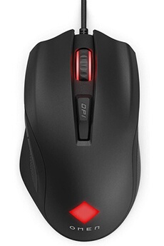 Vector Essential - Souris - pour droitiers - 6 boutons - filaire - USB 2.0 - noir - pour HP 21, 22, 24, 27; Pavilion 24, 27, 32, TP01 Très bon état - Hewlett-Packard reconditionné disponible sur Darty