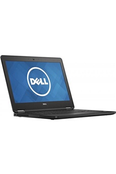 Ordinateur Portable Latitude E7270 - 8Go - 128Go SSD Noir État correct - Dell reconditionné disponible sur Darty