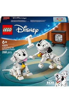 LEGO Disney Classic 43271 Lucky et Penny, les chiots des 101 Dalmatiens Bon état - LEGO Disney reconditionné disponible sur Darty