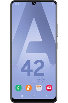 Acheter GALAXY A42 5G SILVER Très bon état - 194,00 € GALAXY A42 5G SILVER Très bon état - Samsung reconditionné disponible sur Darty