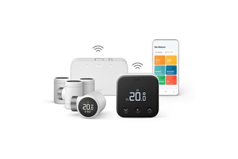 Acheter sans fil Kit de demarrage X et 4 tetes thermostatiques X Bon état - 258,99 € sans fil Kit de demarrage X et 4 tetes thermostatiques X Bon état - Tado° reconditionné disponible sur Darty