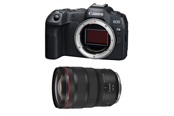EOS R8 + RF 24-70mm f/2.8 L IS USM Bon état - Canon reconditionné disponible sur Darty