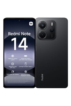Redmi Note 14 - 4G smartphone - double SIM - RAM 6 Go / Mémoire interne 128 Go - microSD slot - écran OEL - 6.67"" - 2400 x 1080 pixels (120 Hz) - 3 x Très bon état - Xiaomi reconditionné disponible sur Darty