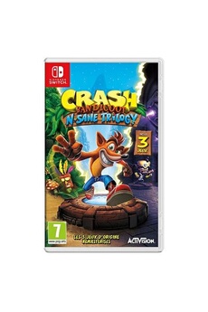 Acheter Crash Bandicoot N.Sane Trilogy Nintendo Switch Très bon état - 39,95 € Crash Bandicoot N.Sane Trilogy Nintendo Switch Très bon état - Activision reconditionné disponible sur Darty