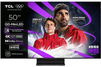 Acheter QD-Mini LED Pro 50C79K 127 cm 2025 Bon état - 583,99 € QD-Mini LED Pro 50C79K 127 cm 2025 Bon état - TCL reconditionné disponible sur Darty