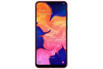 Galaxy A10 - 4G smartphone - double SIM - RAM 2 Go / Mémoire interne 32 Go - microSD slot - Ecran LCD - 6.2"" - 1520 x 720 pixels - rear camera 13 MP Très bon état - Samsung reconditionné disponible sur Darty