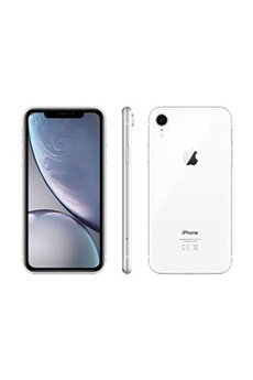iPhone Xr - 4G smartphone - double SIM / Mémoire interne 64 Go - Ecran LCD - 6.1"" - 1792 x 828 pixels - rear camera 12 MP - front camera 7 MP - Bon état - Apple reconditionné disponible sur Darty