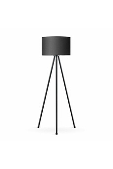 Lampadaire LED Dimmable Contemporain avec Trépied en Métal, Lampadaire de Salon et de Chambre à Coucher, Style Scandinave - Noir Bon état - N/A reconditionné disponible sur Darty