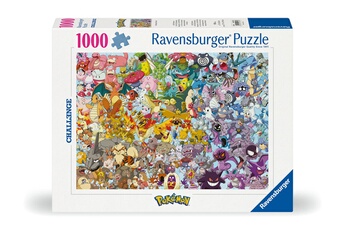 Puzzle 1000 pièces Challenge Pokémon Bon état - Ravensburger reconditionné disponible sur Darty