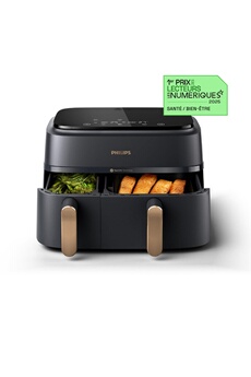 NA352/00 Airfryer 9L noir double panier Bon état - Philips reconditionné disponible sur Darty