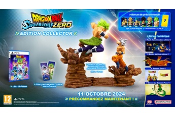 Dragon Ball: Sparking! Zero Edition Collector PS5 Très bon état - Bandai Namco reconditionné disponible sur Darty