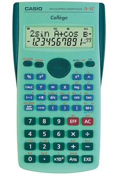 Acheter Fx 92 Collège État correct - 59,95 € Fx 92 Collège État correct - Casio reconditionné disponible sur Darty