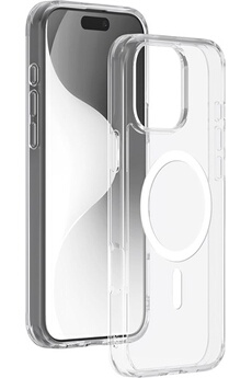 Coque hybride transparente Magsafe IP16 Pro Max Bon état -  reconditionné disponible sur Darty