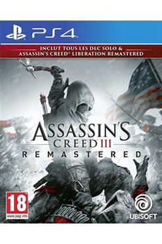 Assassin's Creed 3 + Assassin's Creed Liberation Remastered PS4 Très bon état - Ubisoft reconditionné disponible sur Darty