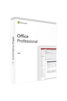 Office 2019 Professionnel (Pro) - Clé licence à télécharger Bon état - Microsoft reconditionné disponible sur Darty