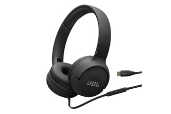 supra-auriculaire Tune 520C Noir filaire Bon état - JBL reconditionné disponible sur Darty