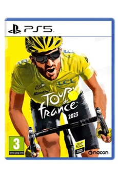 Acheter Tour de France 2023 PS5 Très bon état - 16,95 € Tour de France 2023 PS5 Très bon état - Nacon reconditionné disponible sur Darty