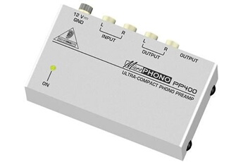 - PreAmplis PP400 MicroPhono Très bon état - Behringer reconditionné disponible sur Darty