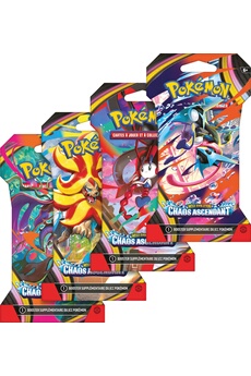 Acheter Carte à collectionner ME04 Booster Sleeve Modèle aléatoire Très bon état - 17,19 € Carte à collectionner ME04 Booster Sleeve Modèle aléatoire Très bon état - Pokémon reconditionné disponible sur Darty
