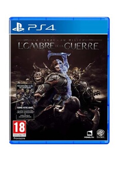 Acheter La Terre du Milieu L'Ombre de la Guerre PS4 Très bon état - 14,95 € La Terre du Milieu L'Ombre de la Guerre PS4 Très bon état - Warner Bros. reconditionné disponible sur Darty