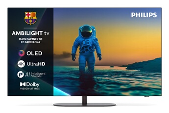 Ambilight 55OLED810 139 cm 2025 Bon état - Philips reconditionné disponible sur Darty