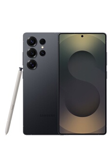 Galaxy S25 Ultra SM-S938B/DS 17,5 cm (6.9"") Double SIM Android 15 5G USB Type-C 12 Go 512 Go 5000 mAh Noir État correct - Samsung reconditionné disponible sur Darty