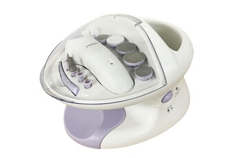 IRIS - manucure & pédicure Luxe - Set 3 en 1 : massage relaxant dans l'eau, set manucure, sèche ongles Bon état - N/A reconditionné disponible sur Darty