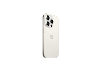 iPhone 15 Pro 256 Go titane blanc Reconditionné avec Batterie Neuve Très bon état - Apple reconditionné disponible sur Darty