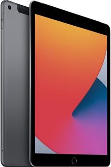 iPad 10,2'' 128 Go Gris Sidéral Wi-Fi Cellular 8ème génération 2020 Très bon état - Apple reconditionné disponible sur Darty