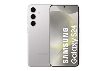 Smartphone Galaxy S24 6,2"" 5G Nano SIM 256 Go Argent Bon état - Samsung reconditionné disponible sur Darty