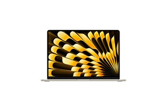 Air 15"" 512 Go SSD 16 Go RAM Puce M5 CPU 10 cours GPU 10 cours Lumière stellaire Bon état - Apple reconditionné disponible sur Darty