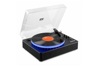 RP162LED Platine Vinyle Bluetooth avec LEDs et Haut-Parleurs Intégrés - Noir, 33, 45 et 78 Tours Très bon état - N/A reconditionné disponible sur Darty