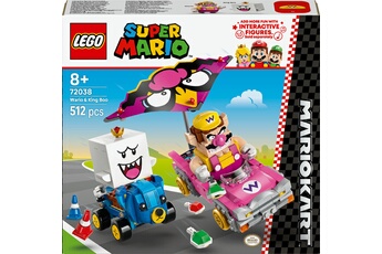 LEGO Super Mario 72038 Mario Kart - Wario et Roi Boo Bon état - LEGO Super Mario reconditionné disponible sur Darty