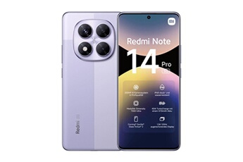 Redmi Note 14 Pro 5G 8Go RAM 256Go Violet État correct - Xiaomi reconditionné disponible sur Darty