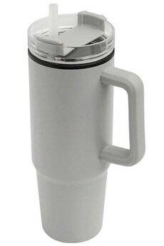MUG DE VOYAGE 900ML GRIS SABLE Bon état - N/A reconditionné disponible sur Darty