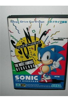 Sonic The Hedgehog - IMPORT JAPONAIS Bon état - Sega reconditionné disponible sur Darty