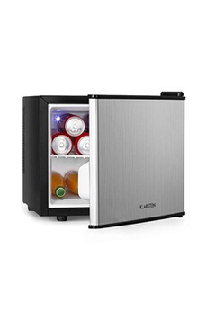 Mini réfrigérateur cachette secrète 2 niveaux 17 L 26 dB thermoélectrique - Gris métal Bon état - Klarstein reconditionné disponible sur Darty