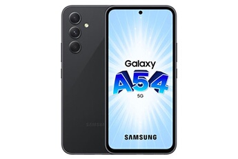 Galaxy A54 128Go Noir 5G État correct - Samsung reconditionné disponible sur Darty