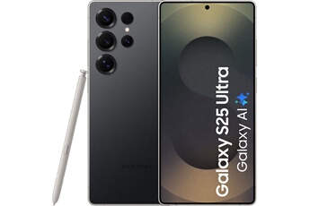 Smartphone Galaxy S25 Ultra gris stockage 12 Go État correct - Samsung reconditionné disponible sur Darty