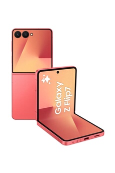 Acheter Galaxy Z FLIP7 5G 512Go CORAIL Bon état - 773,00 € Galaxy Z FLIP7 5G 512Go CORAIL Bon état - Samsung reconditionné disponible sur Darty