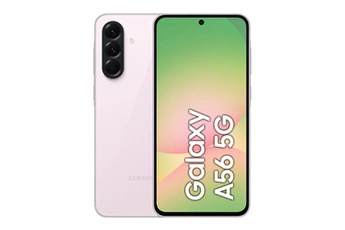Galaxy A56 5G IA 128 GB Rose Très bon état - Samsung reconditionné disponible sur Darty