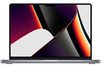 MacBook Pro 14' 1 To SSD 16 Go RAM Puce M1 PRO CPU 10 cours GPU 16 cours Gris sidéral Fin 2021