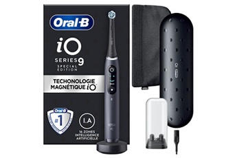Acheter Oral-b io 9 edition spéciale - avec etui de voyage, et pochette - noire - brosse à dents électrique Très bon état - 199,95 € Oral-b io 9 edition spéciale - avec etui de voyage, et pochette - noire - brosse à dents électrique Très bon état - Oral-B reconditionné disponible sur Darty