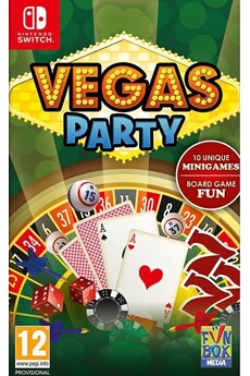Vegas Party Nintendo Switch Bon état - Avanquest reconditionné disponible sur Darty