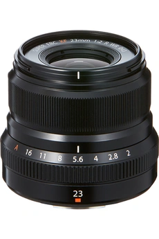 XF 23mm F/2 R WR NOIR Bon état - Fujifilm reconditionné disponible sur Darty
