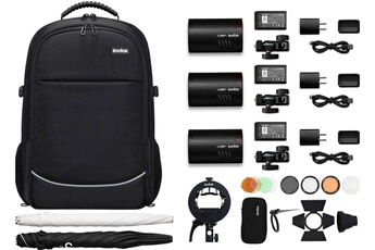 Acheter KIT AD100Pro TTL 3 flashs sac à dos Bon état - 803,99 € KIT AD100Pro TTL 3 flashs sac à dos Bon état - Godox reconditionné disponible sur Darty
